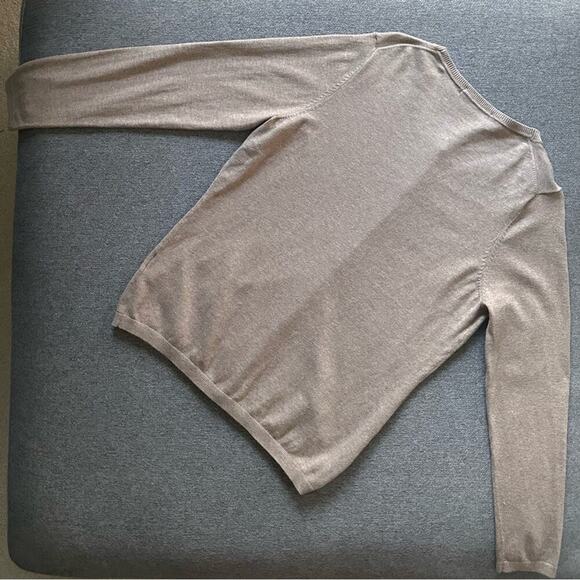 Boden Cream Button Down Cardigan Sweater Size 12 - Picture 5 of 5